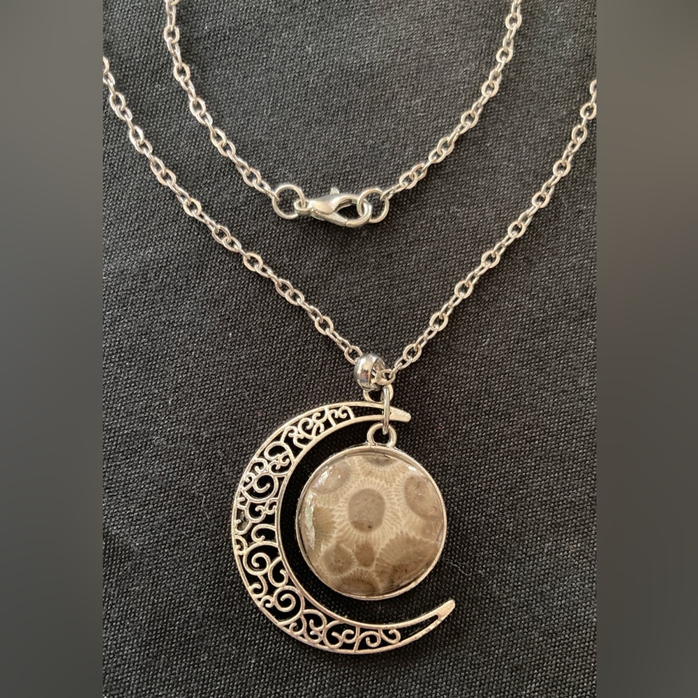 Petoskey Stone Necklace - image 1